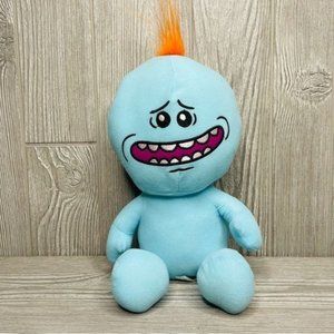 Cartoon Network's Rick and Morty Meeseeks plush 16 inch stuffed plush toy